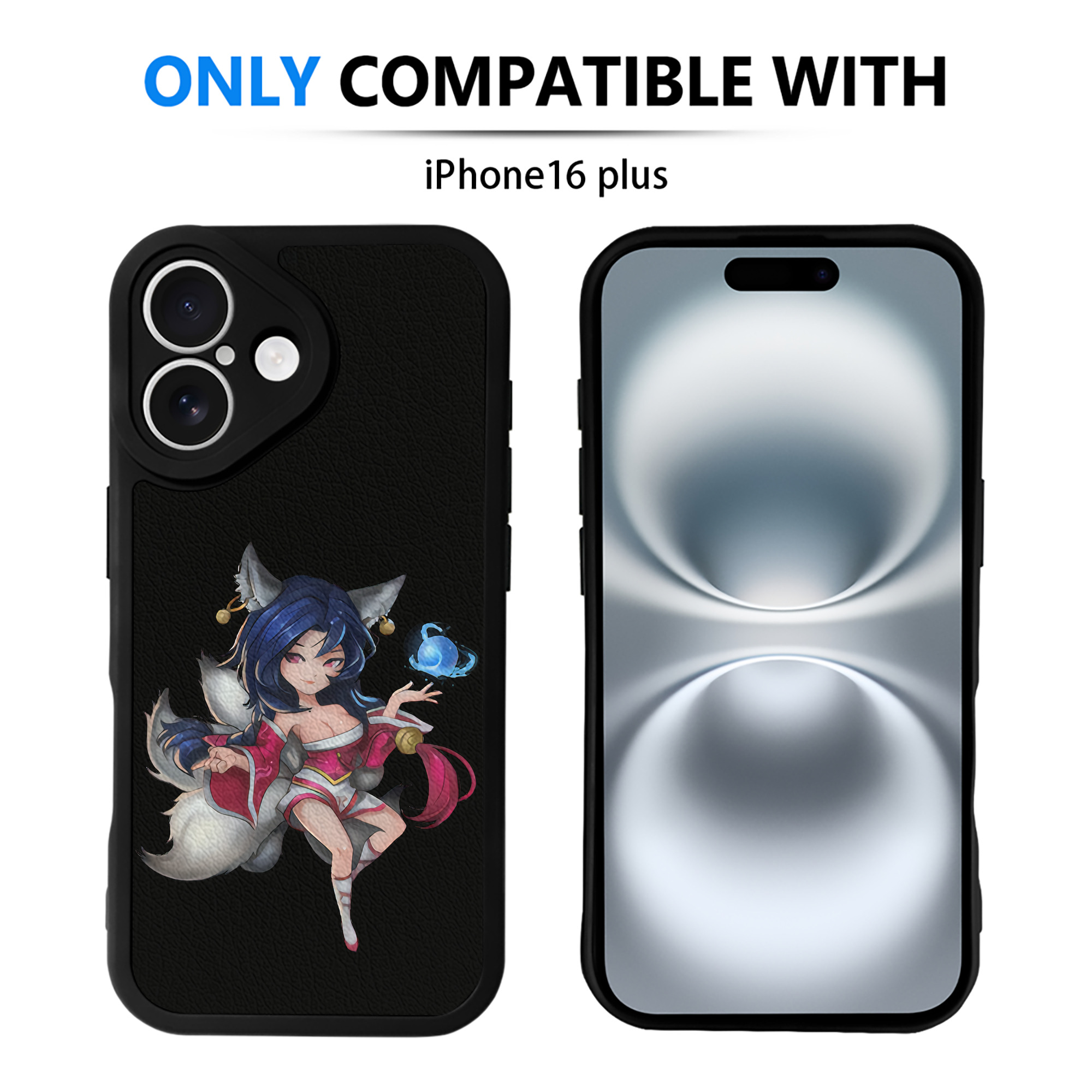 リーグ・オブ・レジェンド League of Legends LOL 【iPhone 16シリーズ対応】シリコンスマホケース（レザー調） 材質：シリコン